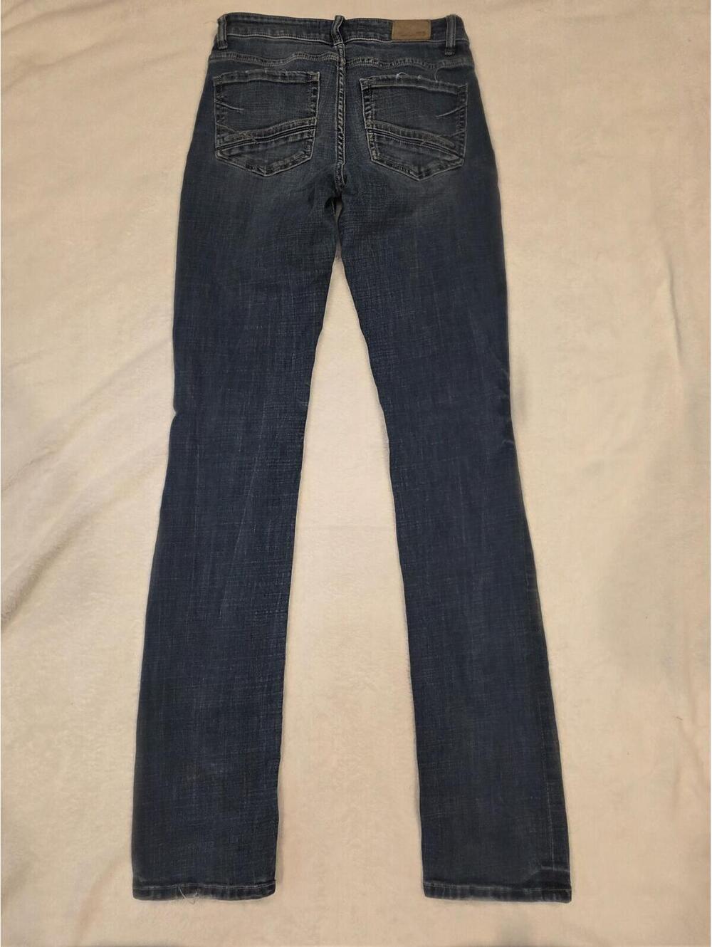 BKE Payton Jeans Womens Size 25x35.5 Blue Denim Stretch Bootcut Inseam 35 - Picture 2 of 9